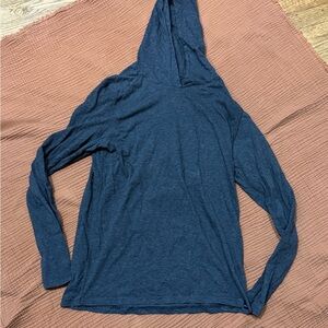 Prana Charcoal Hooded Top